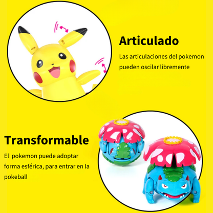 Figuras Transformables con Bola de Colección